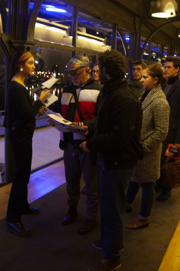 ACID POP - Mk2 Quai de Seine : Naissance du personnage - chaque vie porte son roman